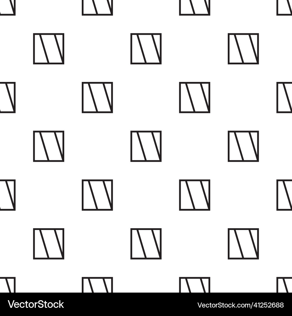 Seamless pattern square geometric shape design Vector Image