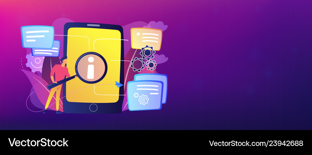 User guide header banner User guide header banner vector image