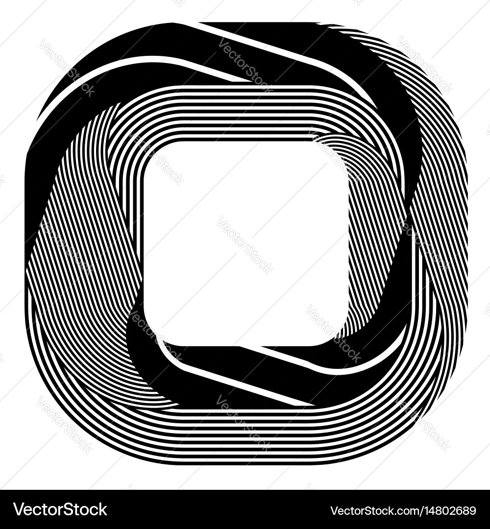 Abstract design element vector image