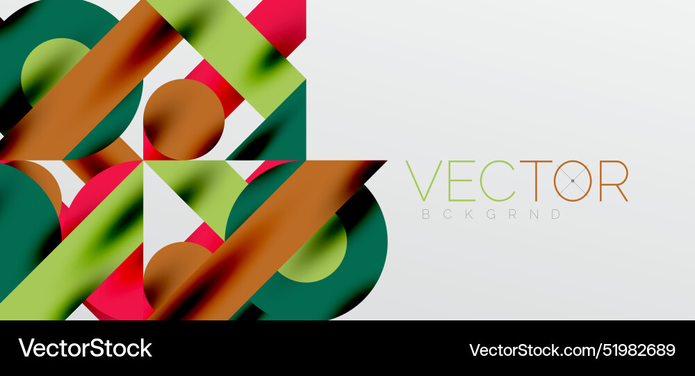 Circles and shadows colorful round elements Circles and shadows colorful round elements Vector Image