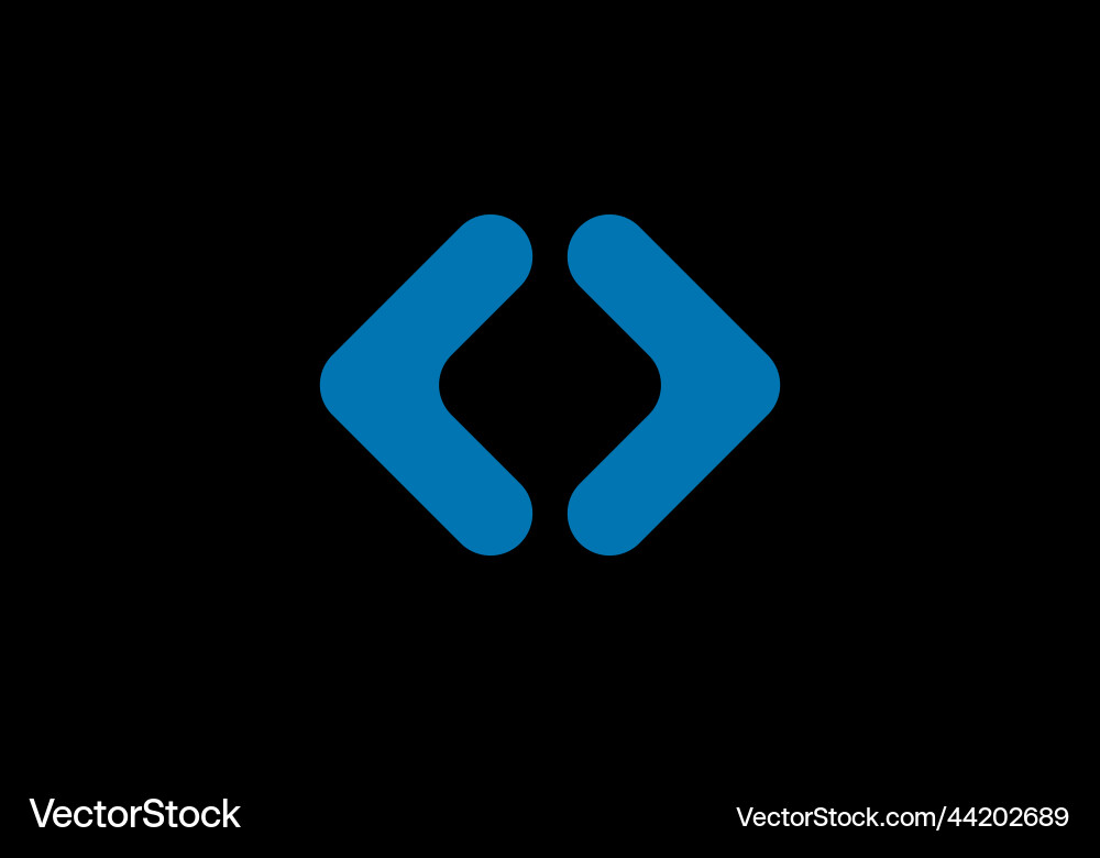 Codierung Programmierung abstrakte Logo-Design Codierung Programmierung abstrakte Logo-Design vektorbild