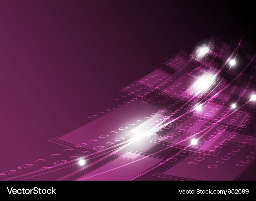 Digital Connection Background vector image