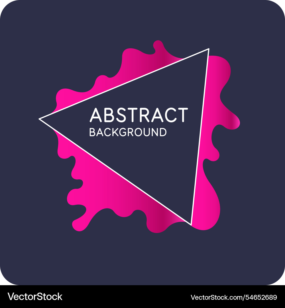 Modern backgrounds with abstract elements vector image