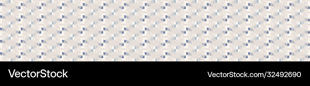 Seamless geometric cross grid border pattern Seamless geometric cross grid border pattern Vector Image