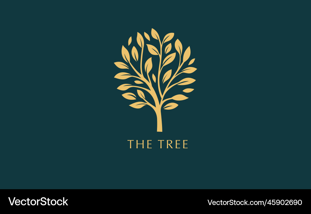 Tree symbol icon design nature trees Tree symbol icon design nature trees vector image