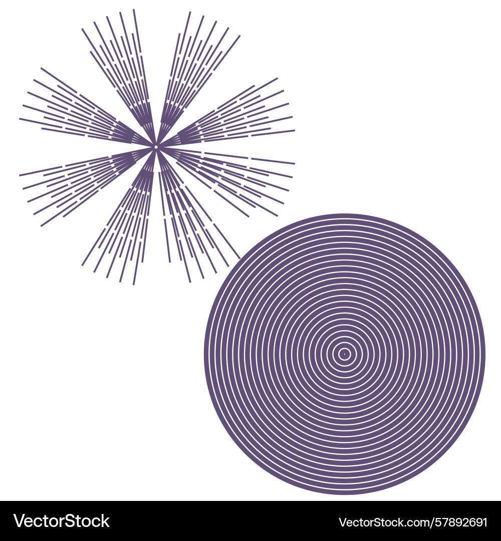 Abstract spiral pattern concentric circles design Abstract spiral pattern concentric circles design Vector Image
