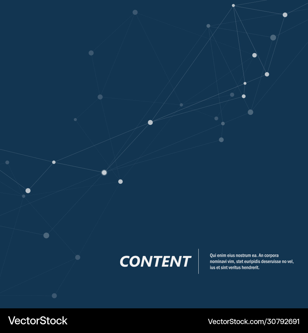 Digital technology concept with polygonal Digital technology concept with polygonal Vector Image