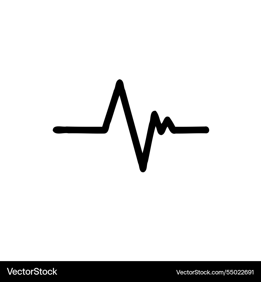 Heart rate monitor pulse heartbeat medical health Heart rate monitor pulse heartbeat medical health Vector Image