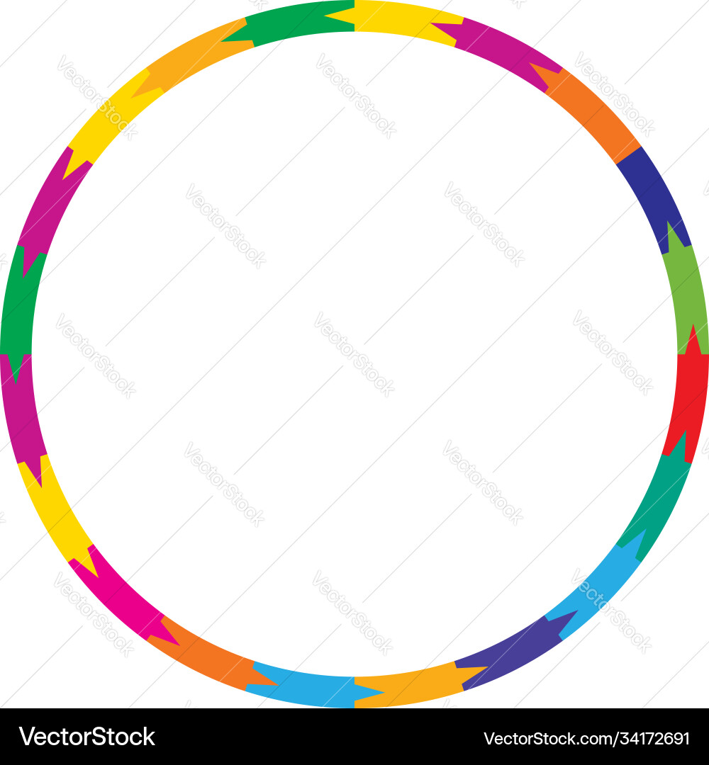 Segmented circles from 2 to 20 parts circular Vector Image