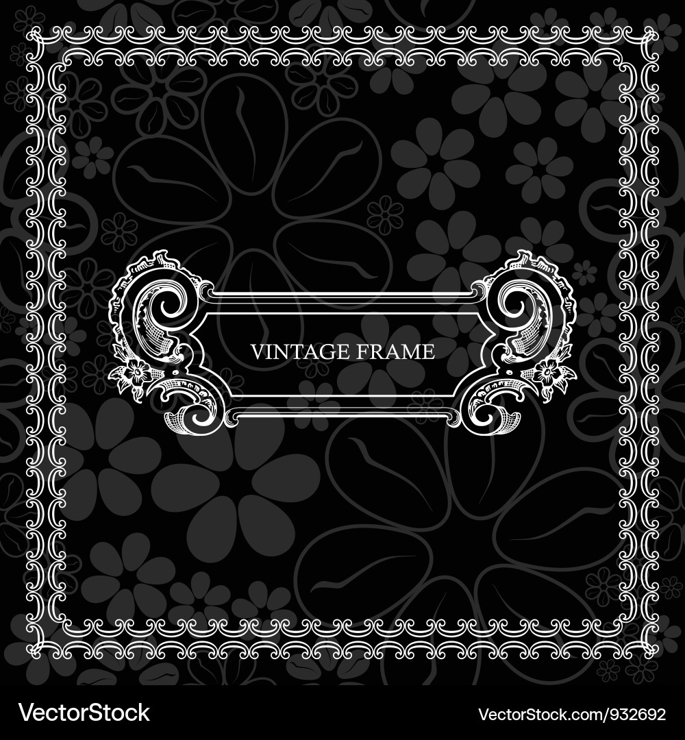 Calligraphic design element Vector Image