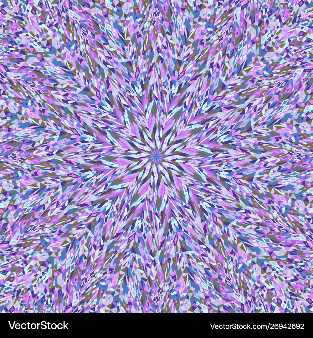 Dynamic abstract hypnotic tiled mosaic pattern Dynamic abstract hypnotic tiled mosaic pattern vector image