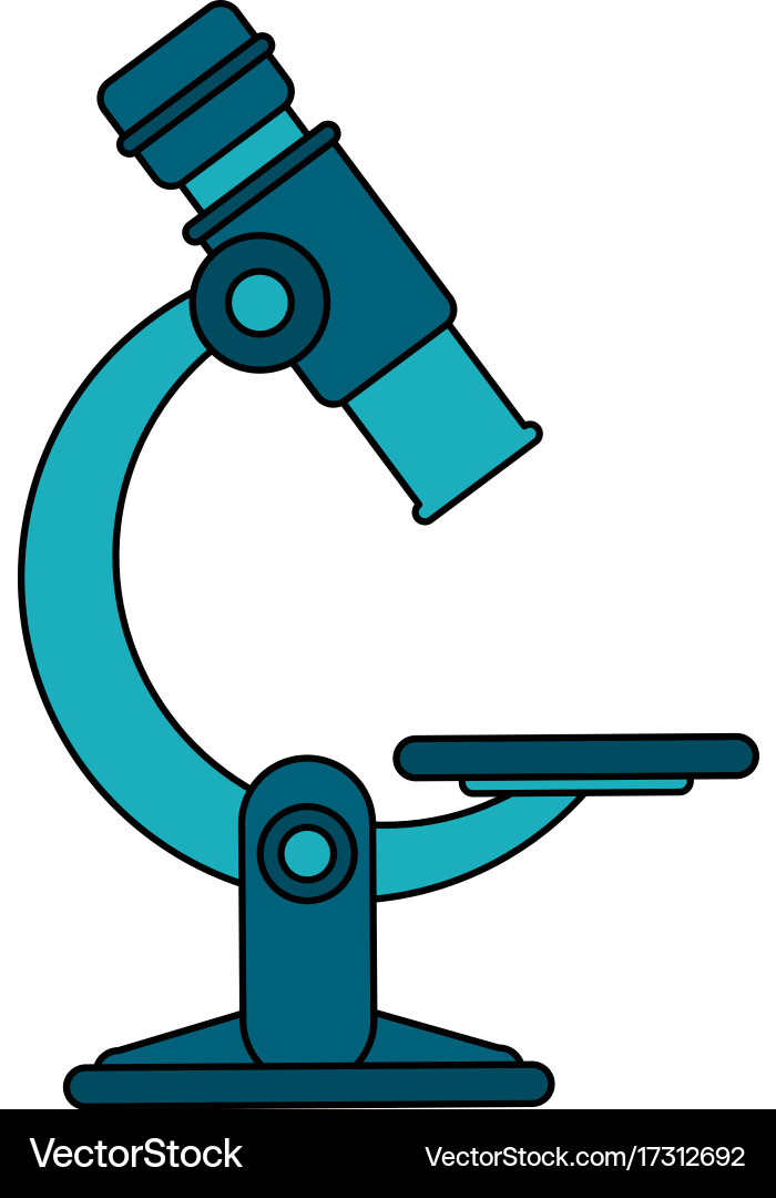 Microscope science icon image Vector Image