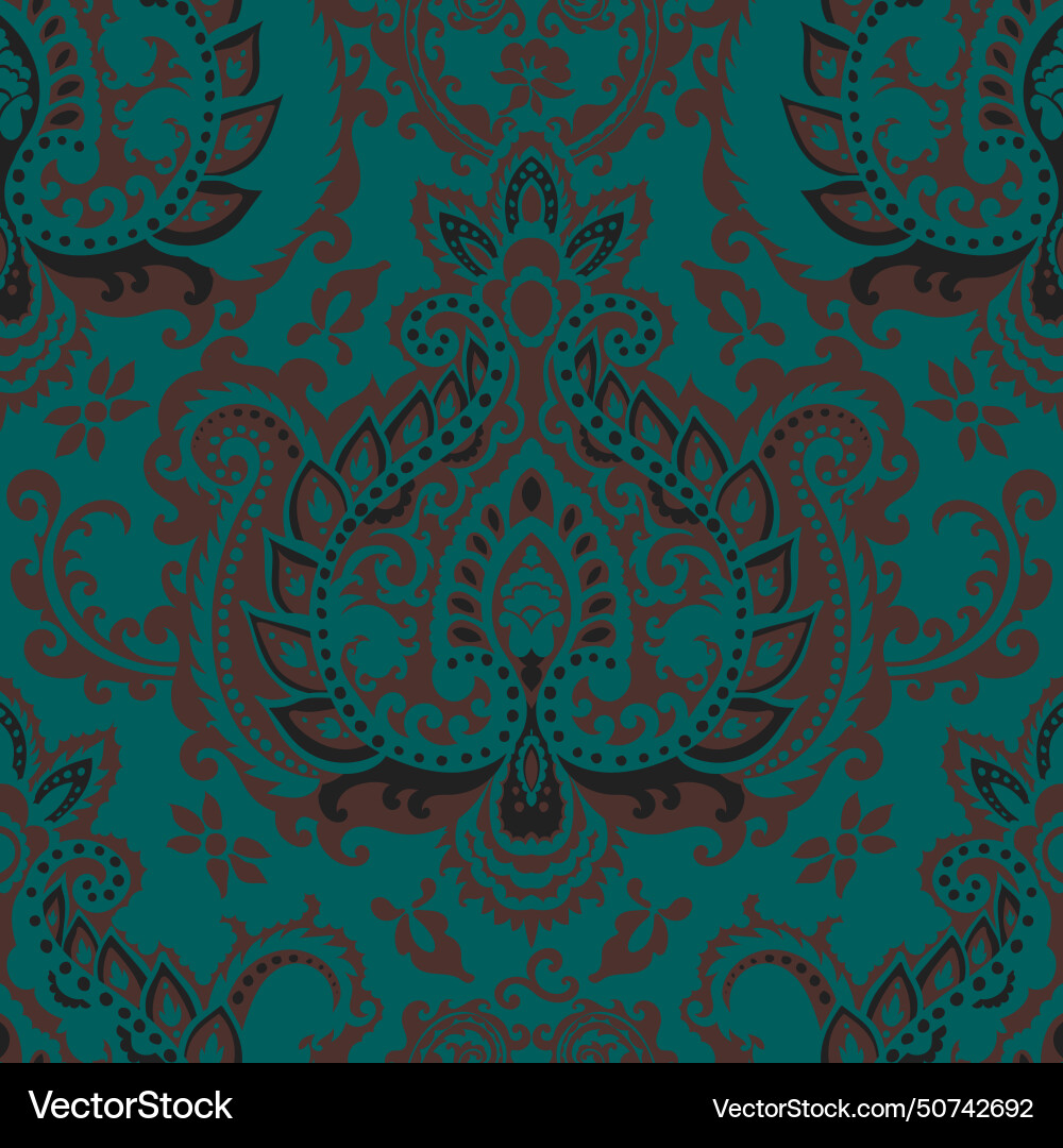 Persian or arabic flower pattern style composition Persian or arabic flower pattern style composition vector image