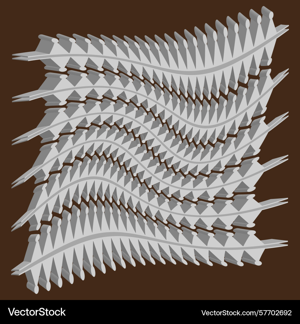 Wave texture pattern flowing design curved Wave texture pattern flowing design curved vector image