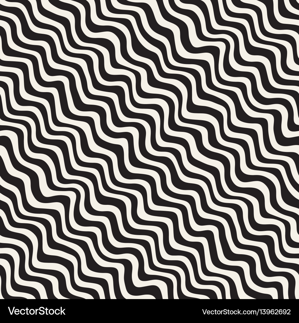 Wavy Ripple Abstract Pattern vector image