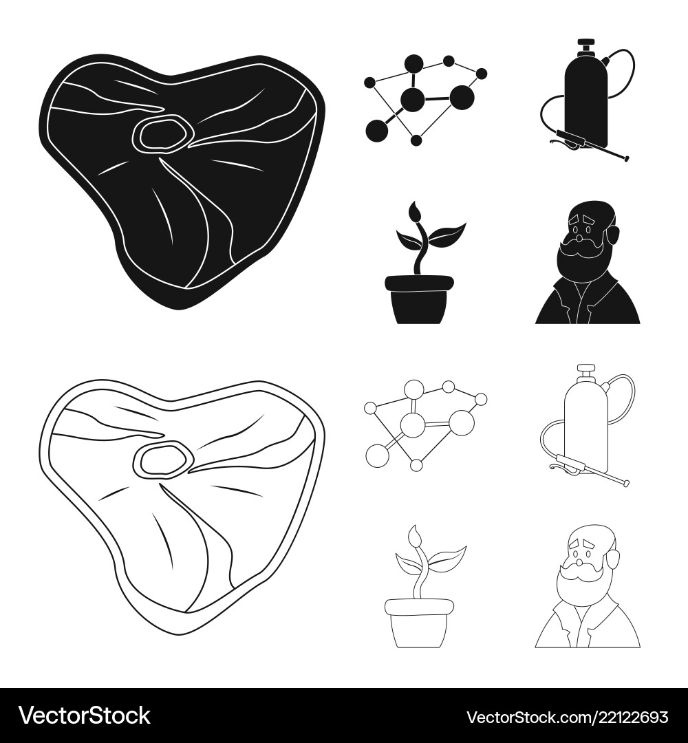 Design of and symbol collection Design of and symbol collection vector image