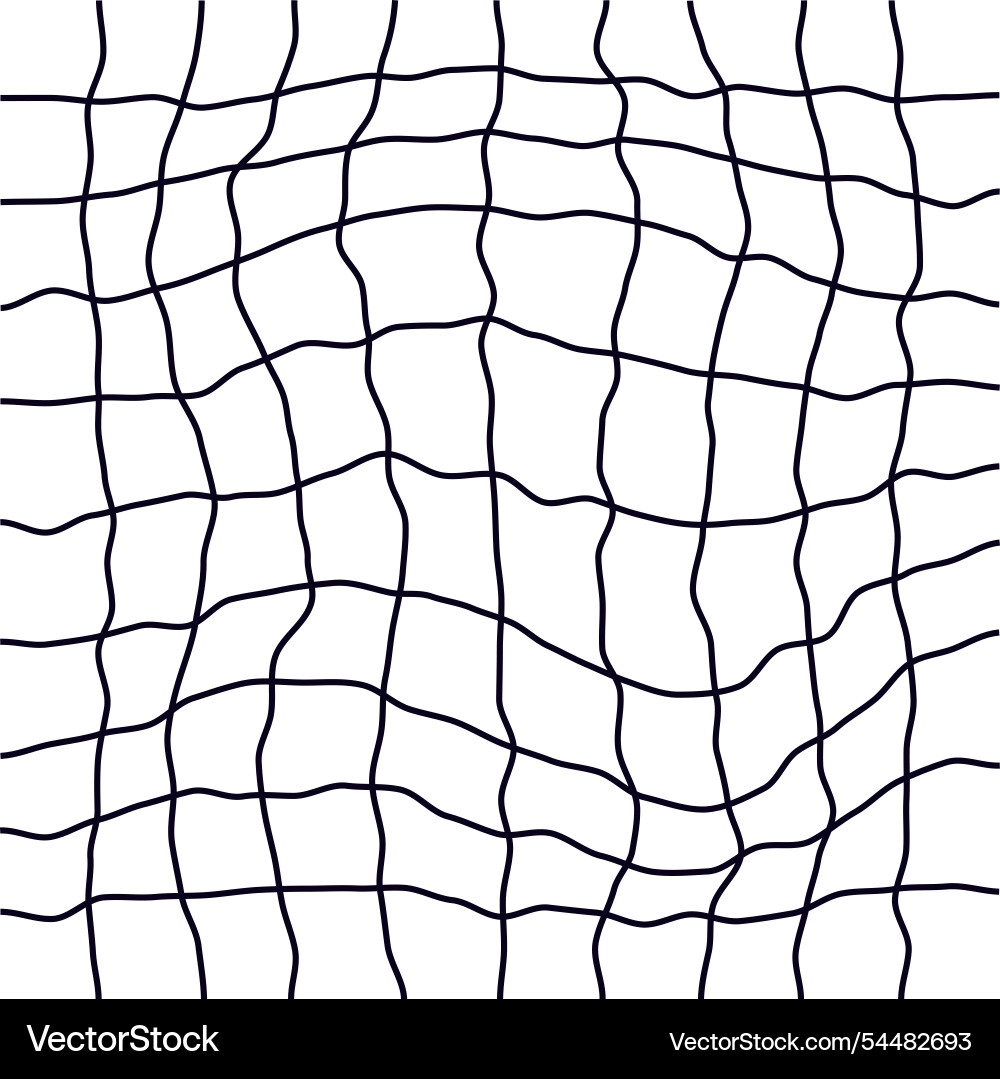 Psychedelic checkerboard pattern Psychedelic checkerboard pattern vector image