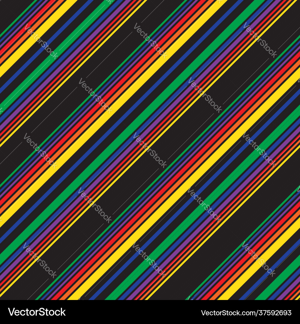 Rainbow stripe seamless pattern background Rainbow stripe seamless pattern background vector image