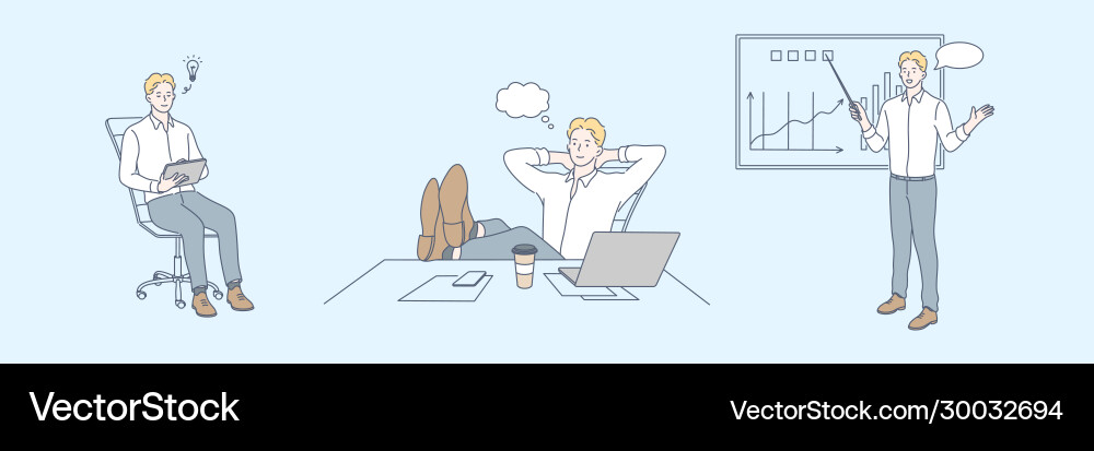 Brainstorm Idee Rest Präsentation Ausbildung Brainstorm Idee Rest Präsentation Ausbildung vektorbild