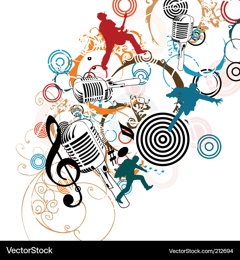 Celebration Music vector image