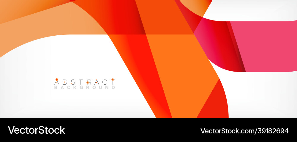 Minimal abstract background - color overlapping Vector Image