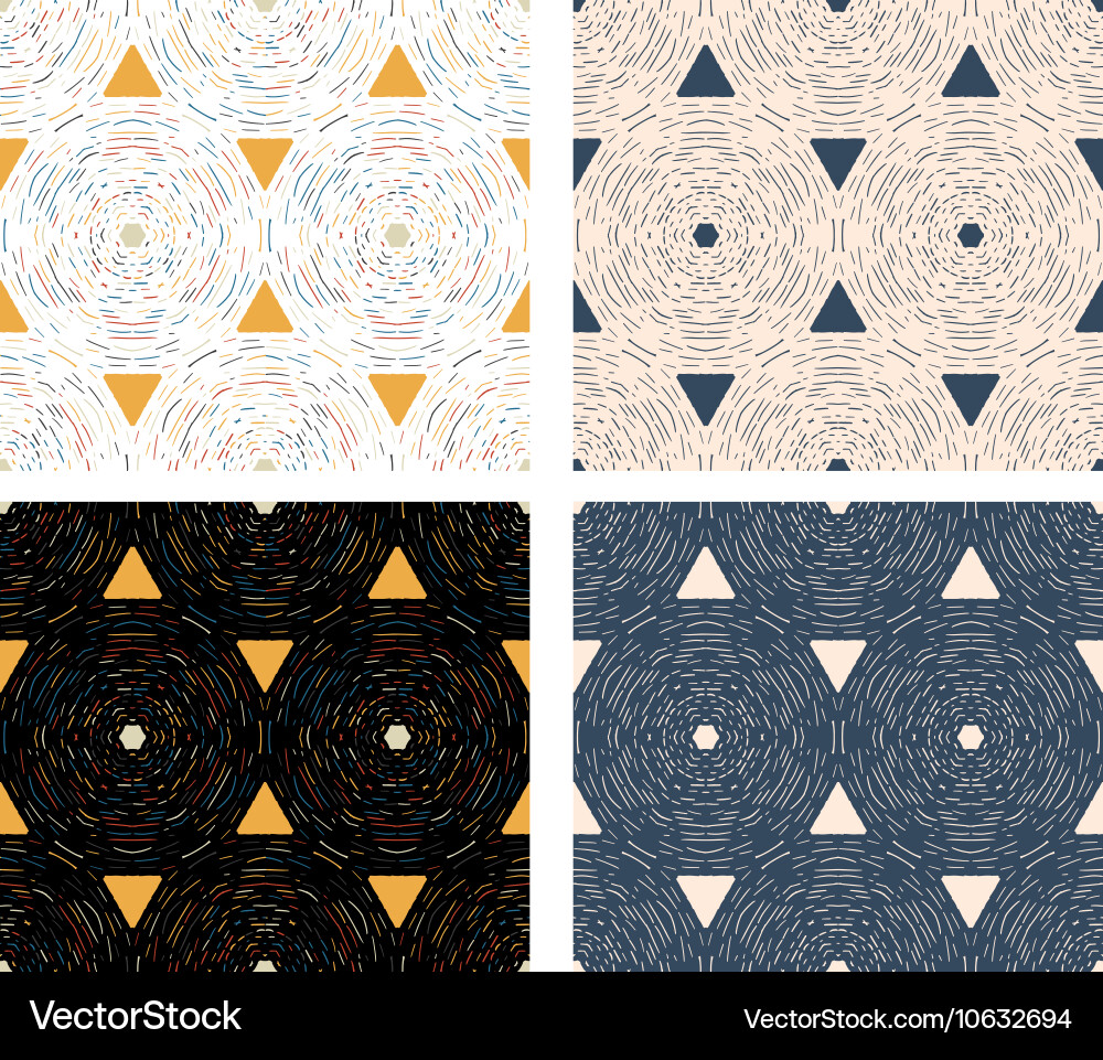 Seamless pattern vector image