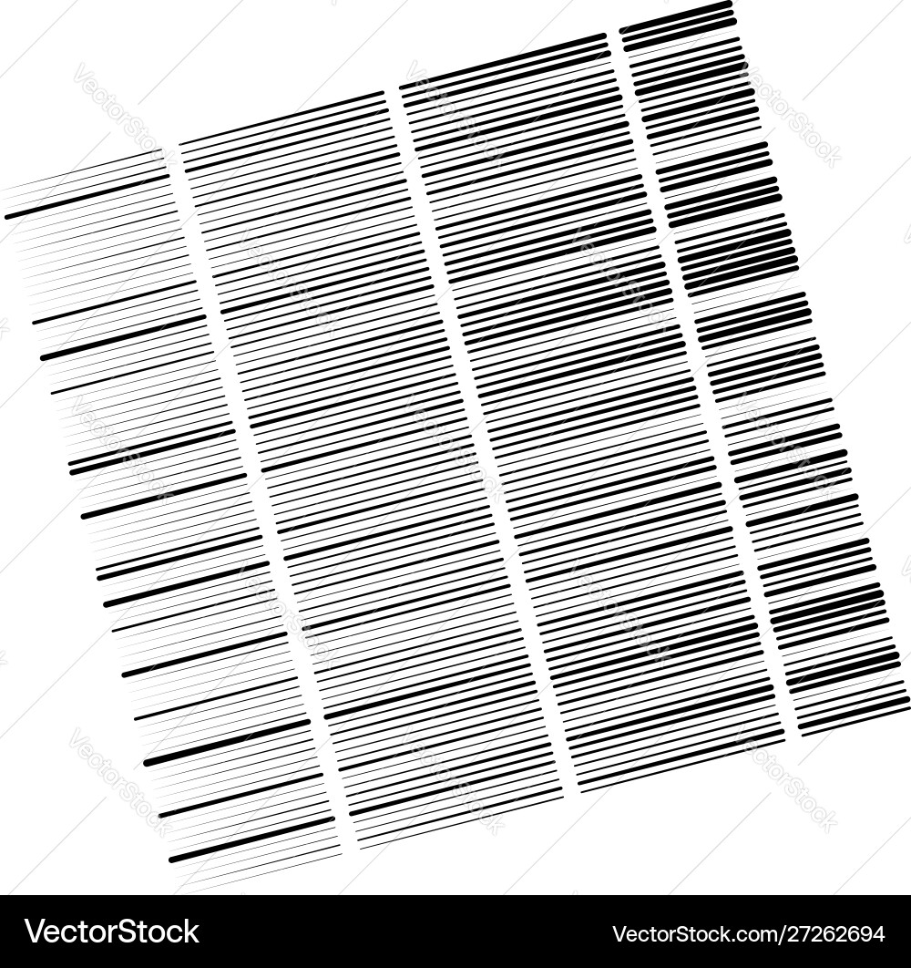 Segmented dashed lines stripes abstract geometric Segmented dashed lines stripes abstract geometric Vector Image