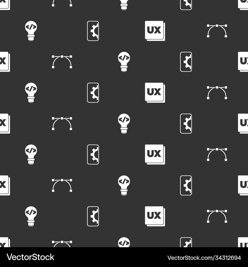 Set ui or ux design bezier curve front end Set ui or ux design bezier curve front end Vector Image