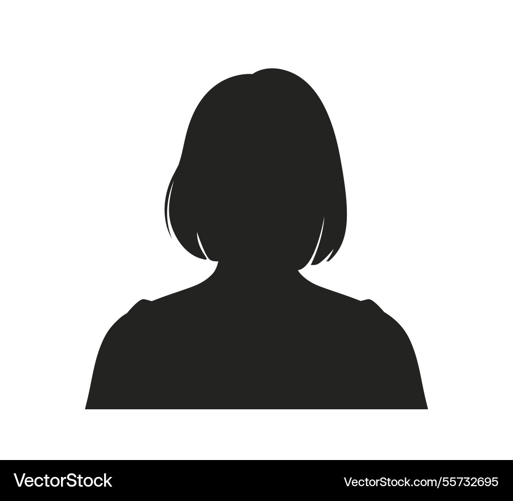 Menschen avatar silhouette dunkel Ikone mit portrait Menschen avatar silhouette dunkel Ikone mit portrait vektorbild