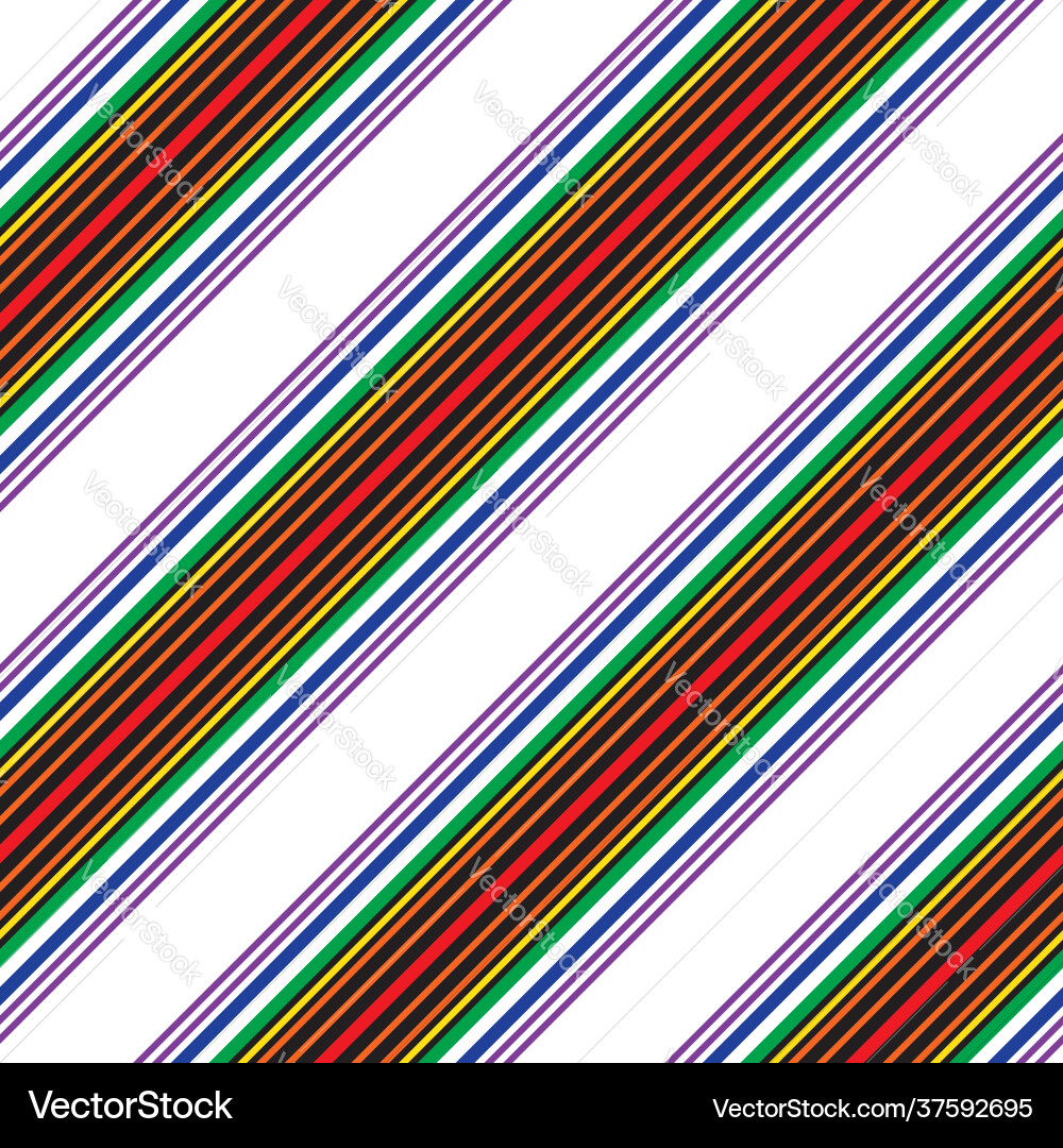 Rainbow stripe seamless pattern background Rainbow stripe seamless pattern background vector image