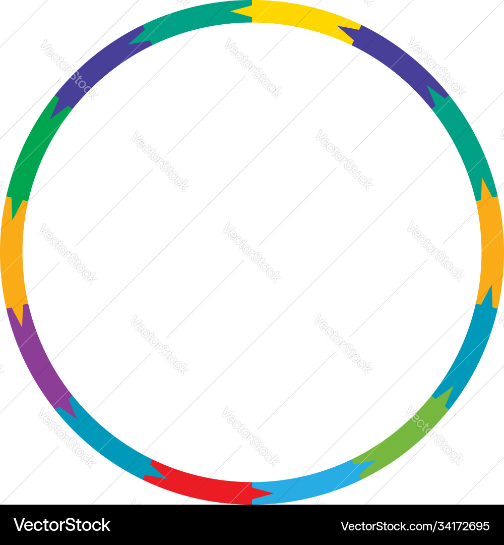 Segmented circles from 2 to 20 parts circular Segmented circles from 2 to 20 parts circular vector image