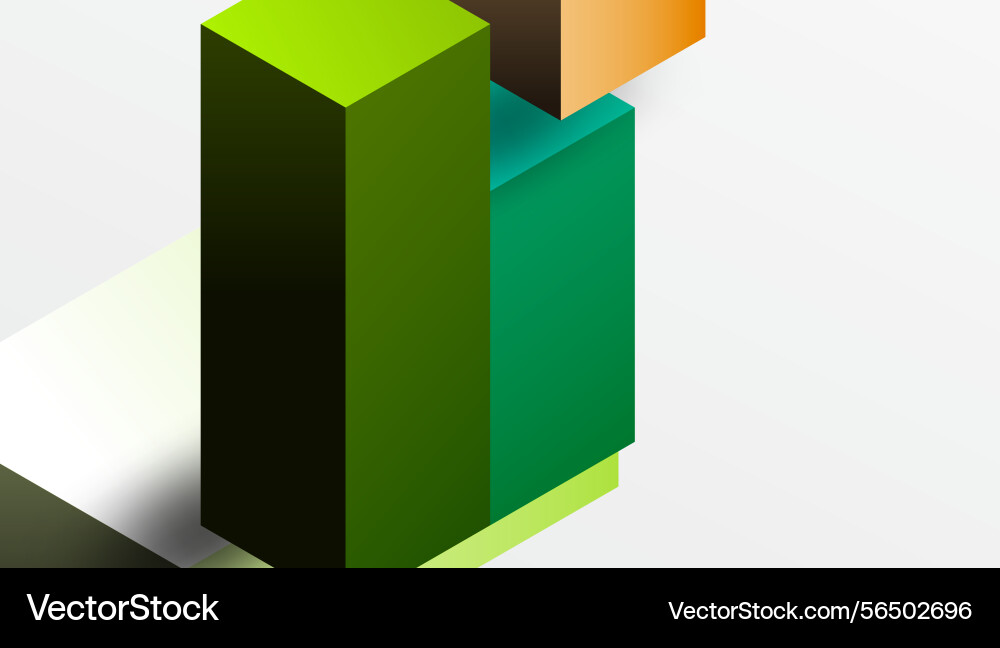Abstract geometric shapes overlap creating Abstract geometric shapes overlap creating vector image
