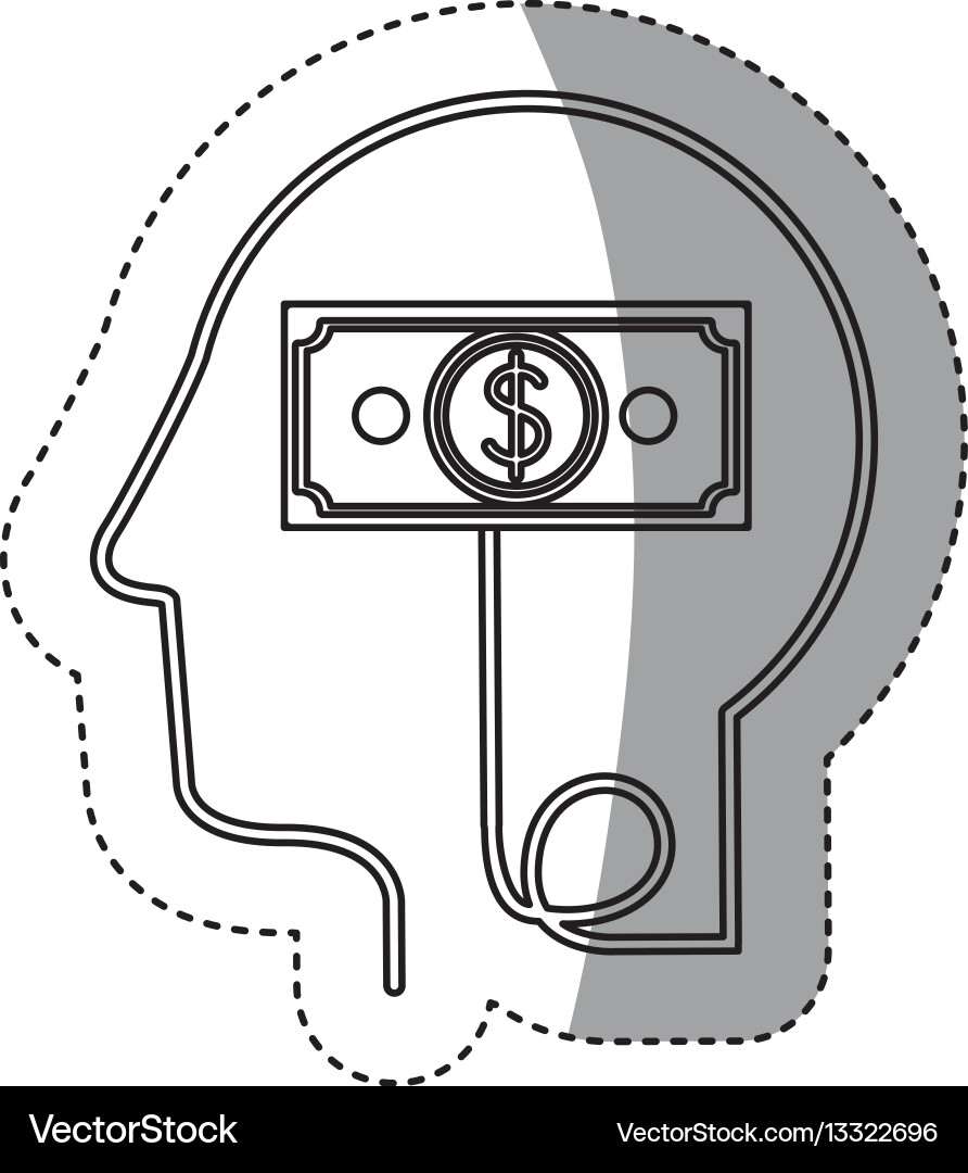 Brain hosting data icon stock Vector Image