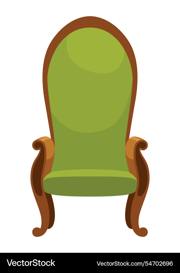 Regal royal throne exudes and grandeur fit Regal royal throne exudes and grandeur fit vector image