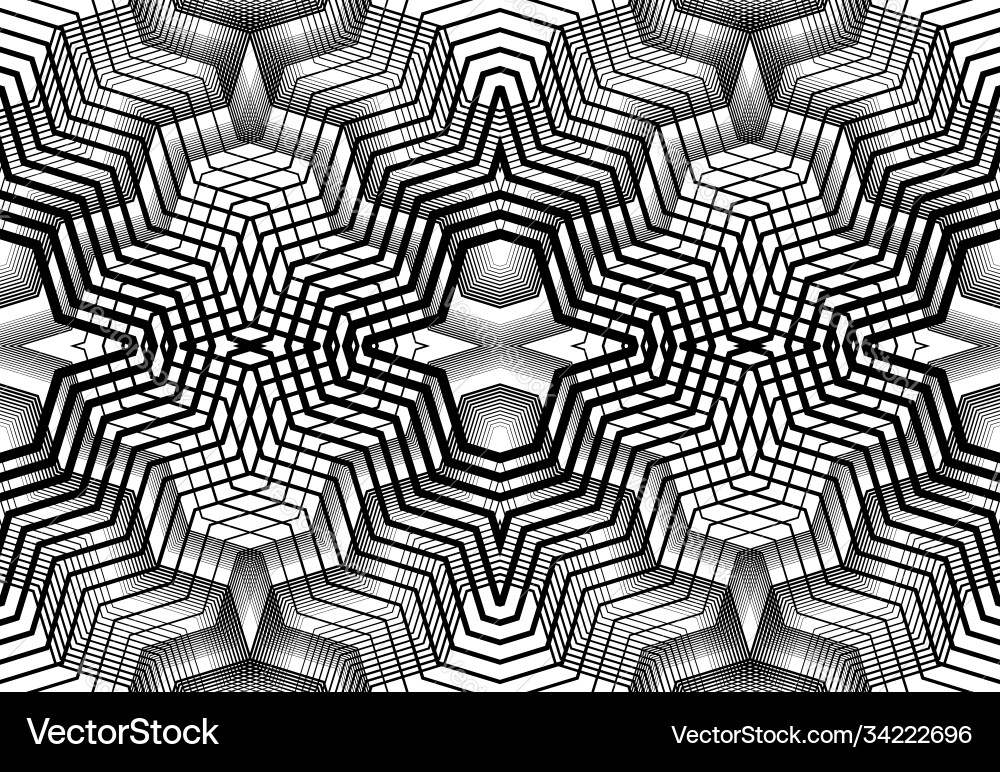 Repeatable and tileable grid mesh zig-zag Repeatable and tileable grid mesh zig-zag vector image