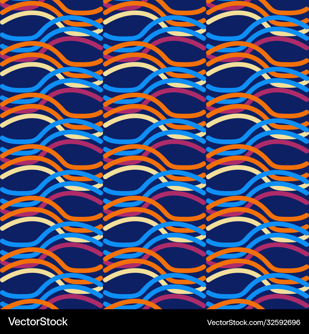 Seamless scribble stripe texture pattern Vector Image