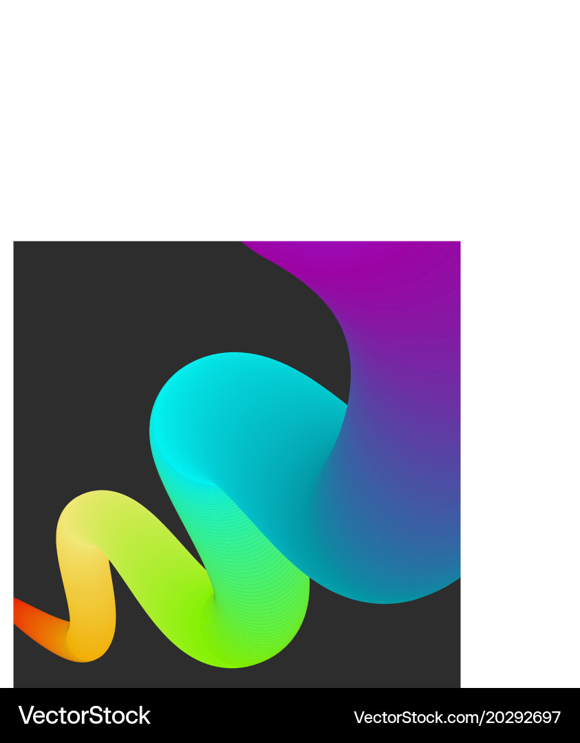 Abstract Color Gradient Background vector image
