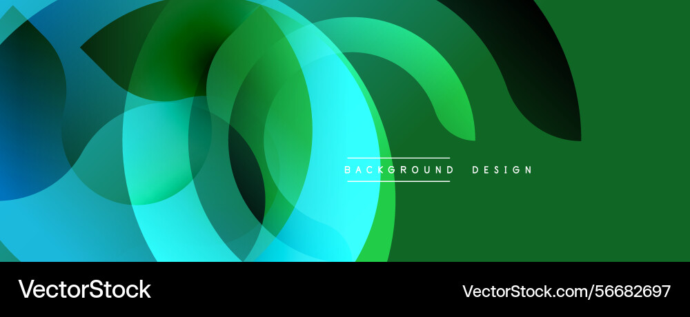 Abstract geometric shapes overlap creating Abstract geometric shapes overlap creating vector image