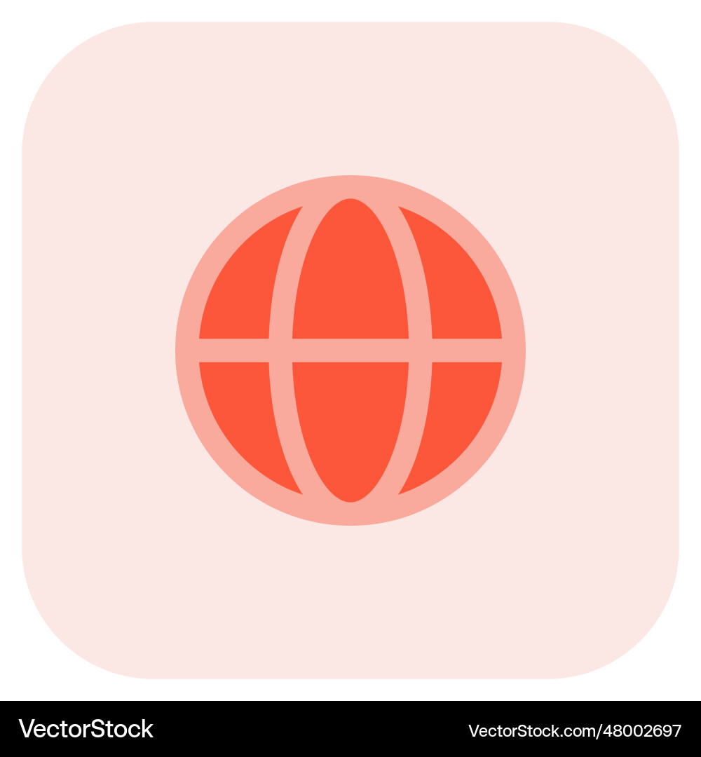 Internet used for data sharing across the world Vector Image