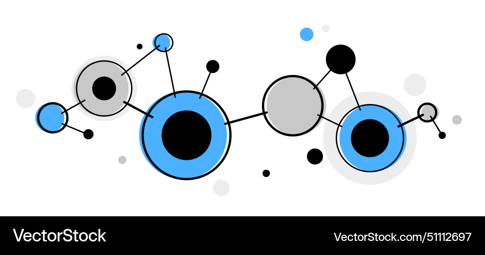 Modern Tech Connection Background vector image