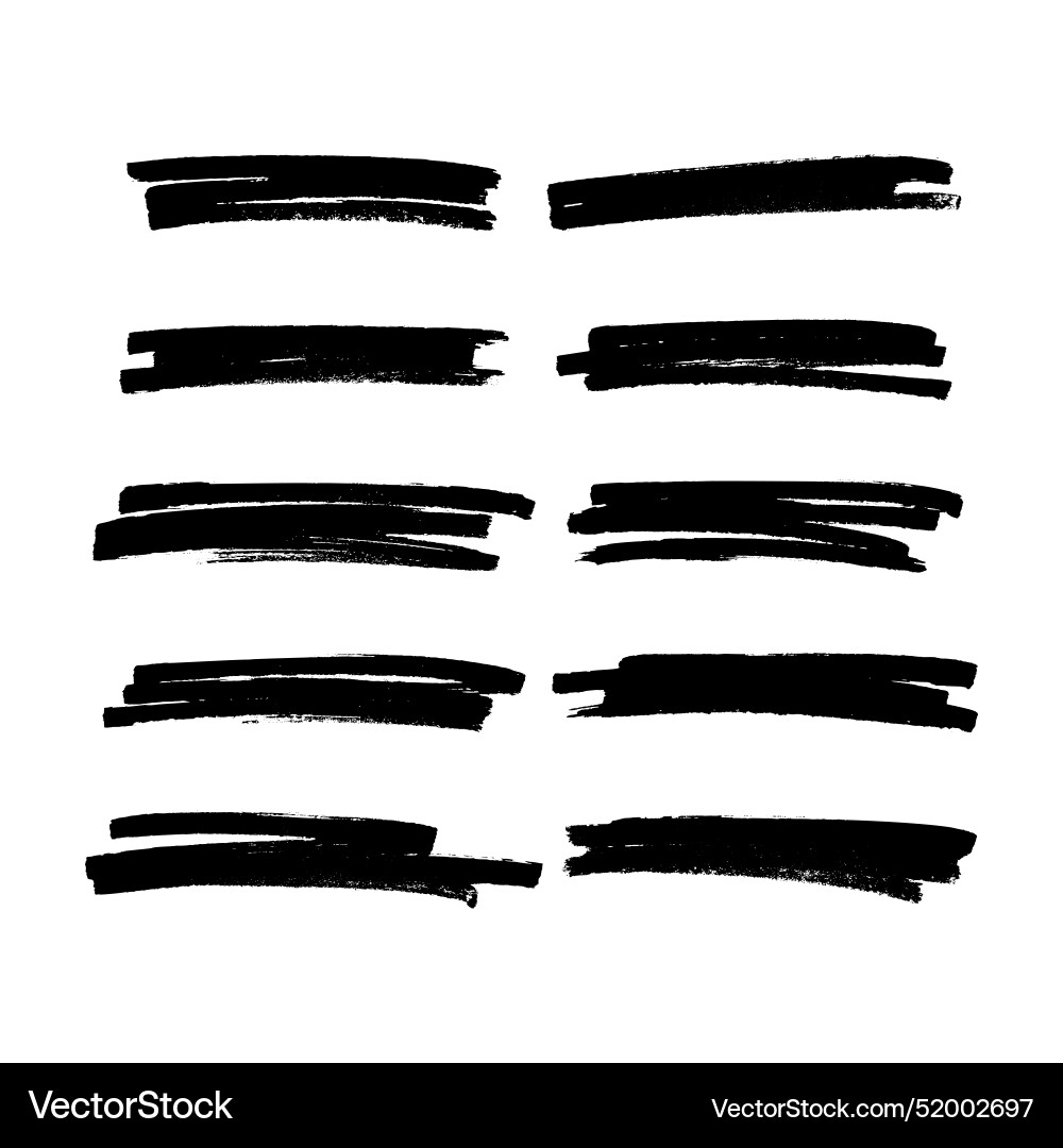 Scribble with a black marker Vector Image