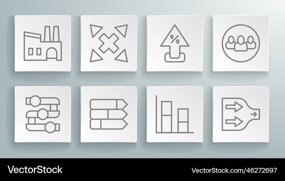 Set line graph chart diagram many ways Set line graph chart diagram many ways vector image