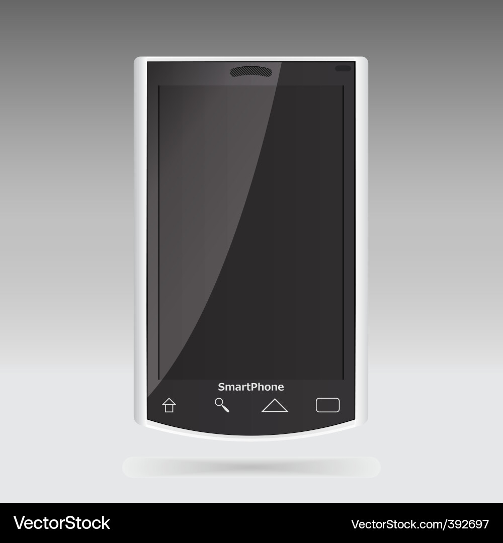 Smartphone Display Vector Image