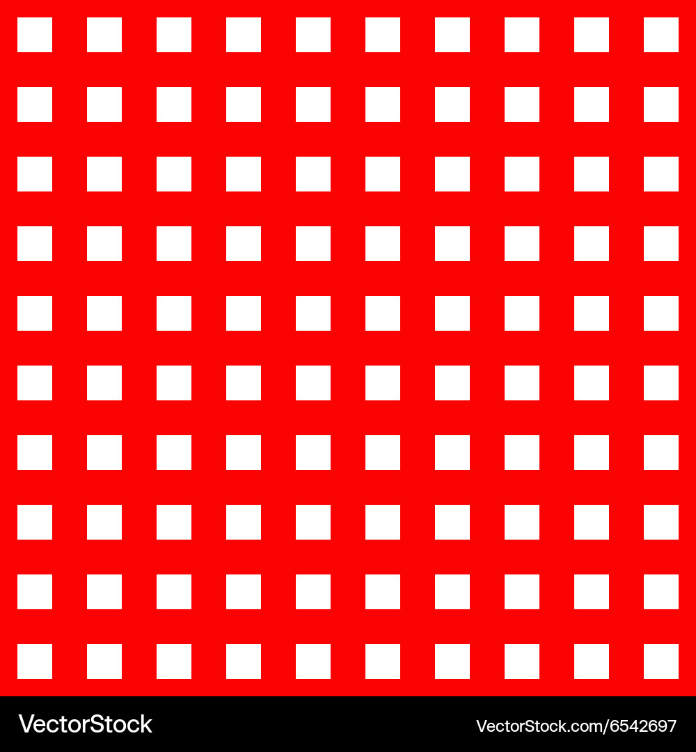 White cages on red background seamless pattern Vector Image