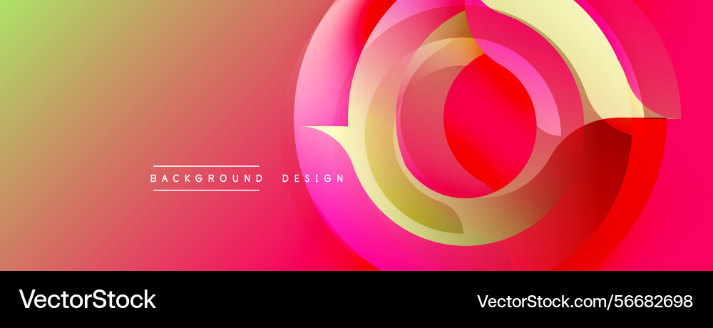 Abstract colorful background concentric circles Abstract colorful background concentric circles vector image