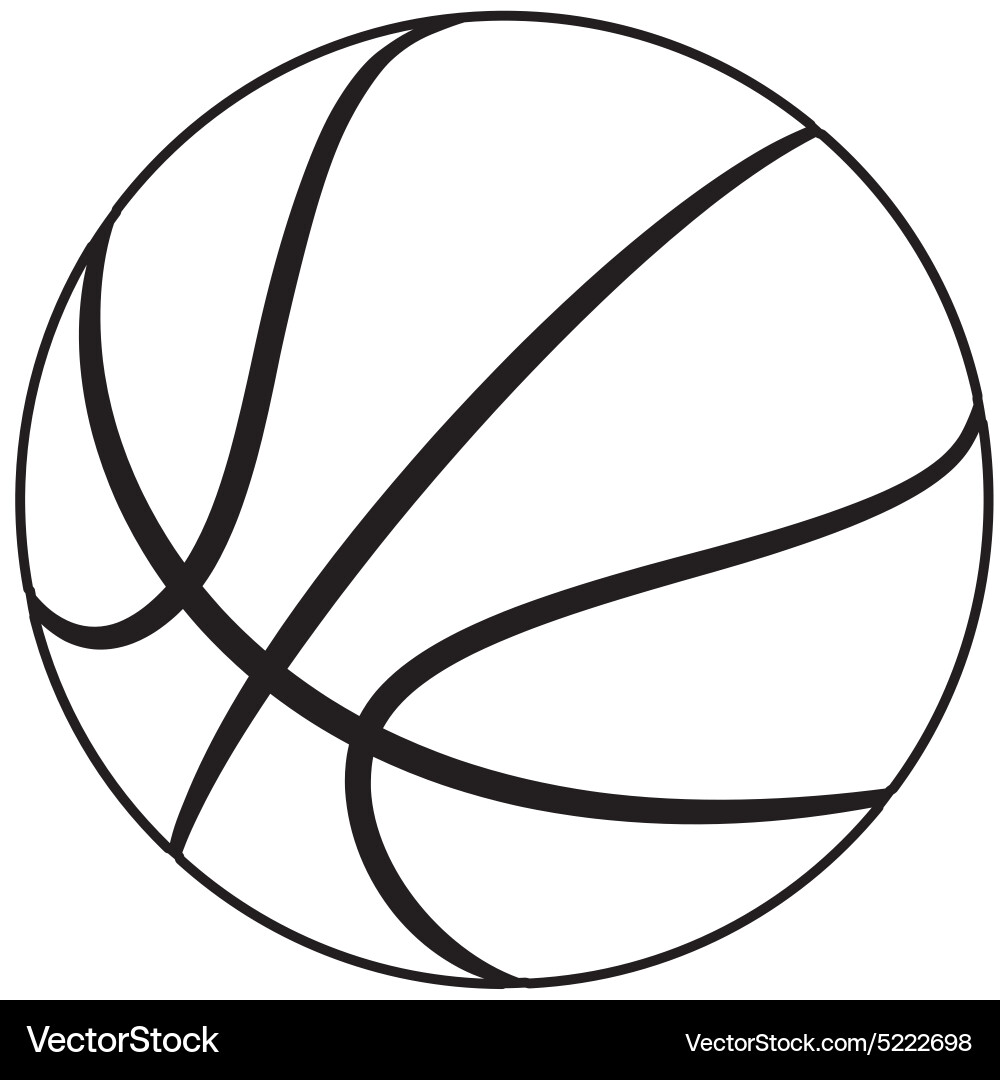Basketball Royalty Free Vector Image - VectorStock