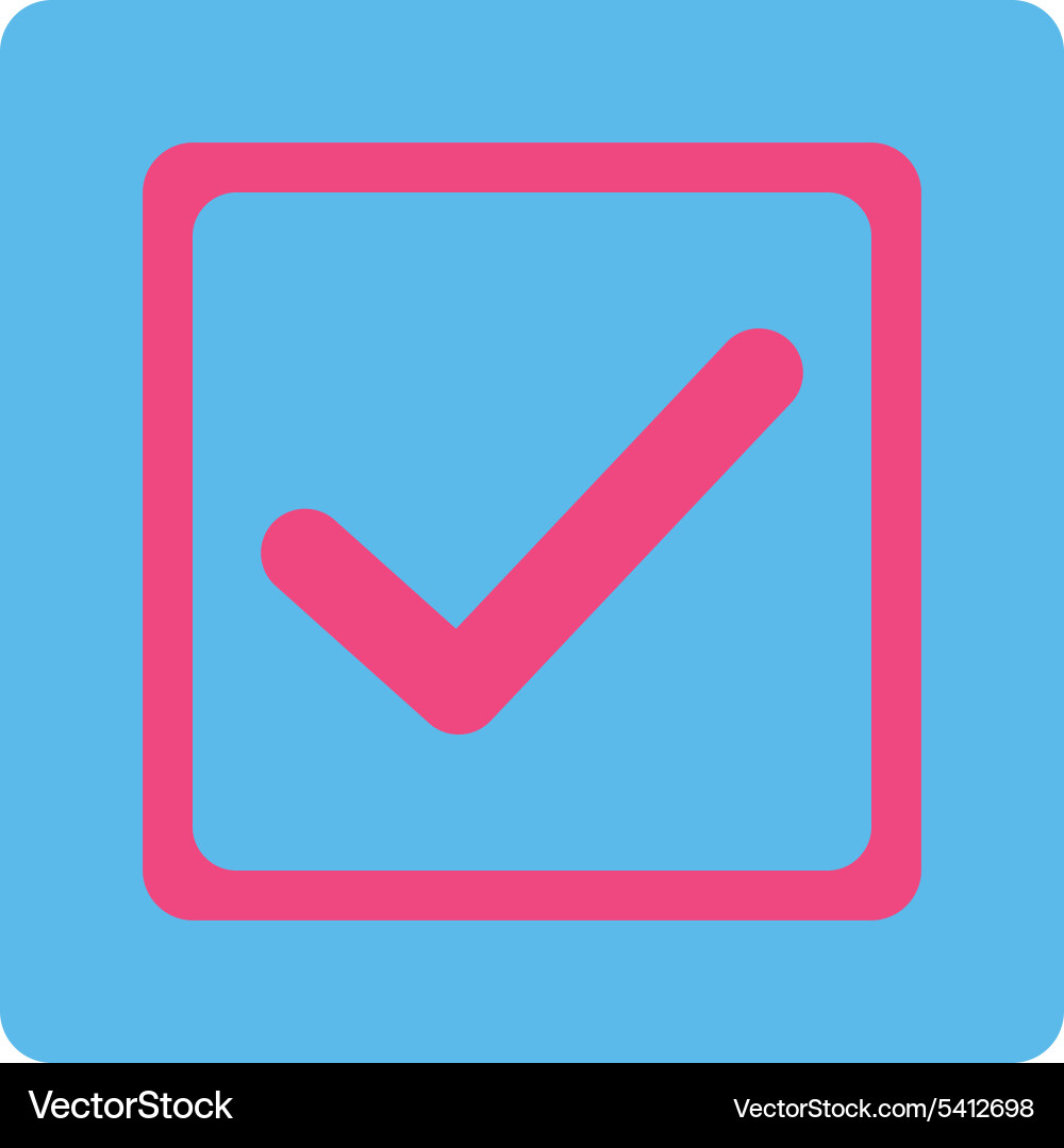 Checkbox icon vector image