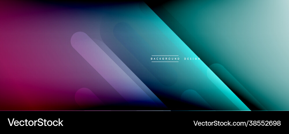 Dynamic lines abstract background 3d shadow Vector Image