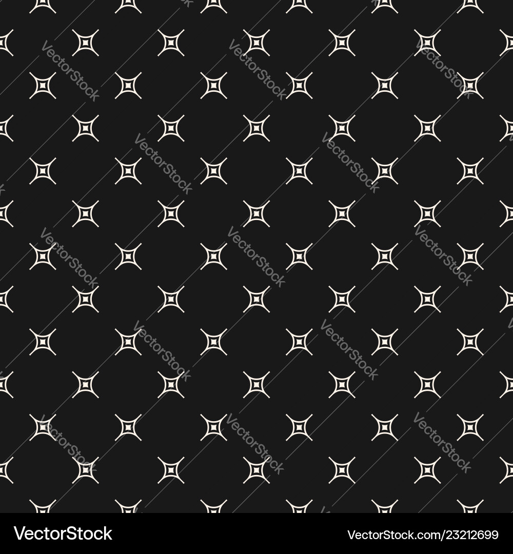 Minimalist seamless pattern simple monochrome Minimalist seamless pattern simple monochrome vector image