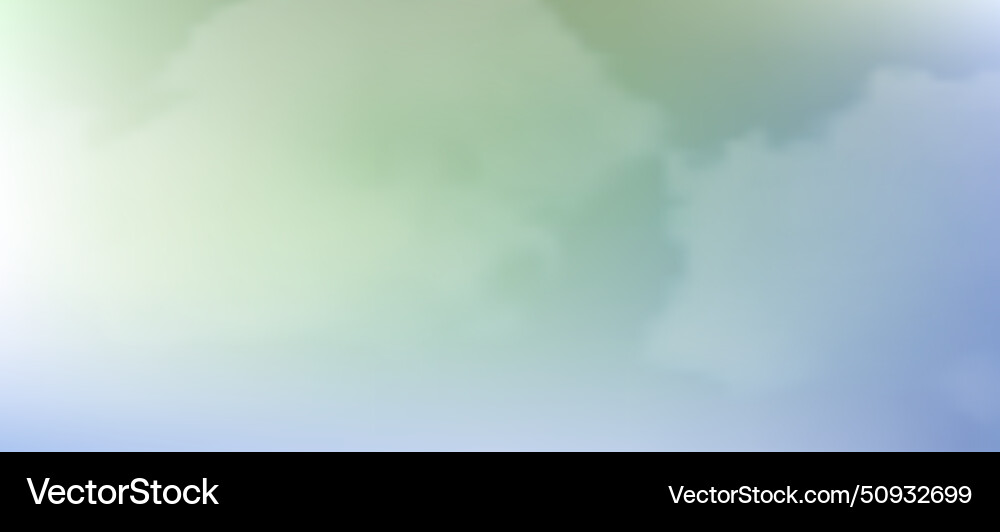 Modern colorful gradient background with clouds Modern colorful gradient background with clouds vector image
